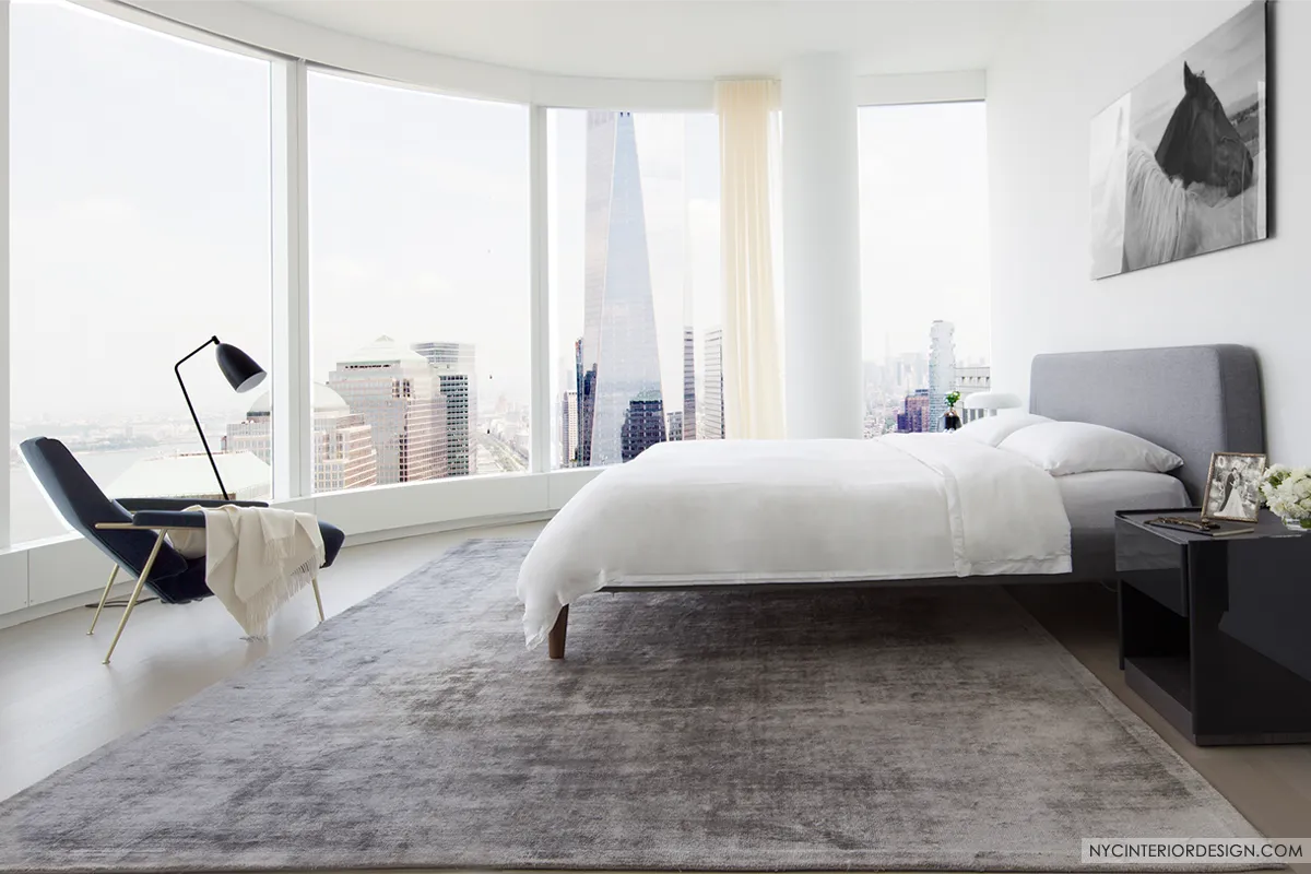 50 west st penthouse master bedroom design