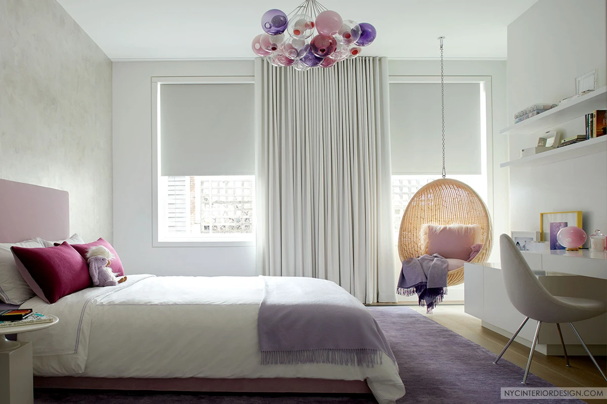 Tribeca penthouse girls bedroom