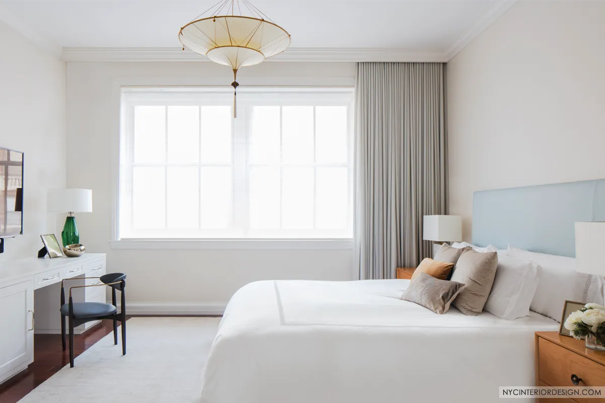 Upper west side penthouse landmark master bedroom