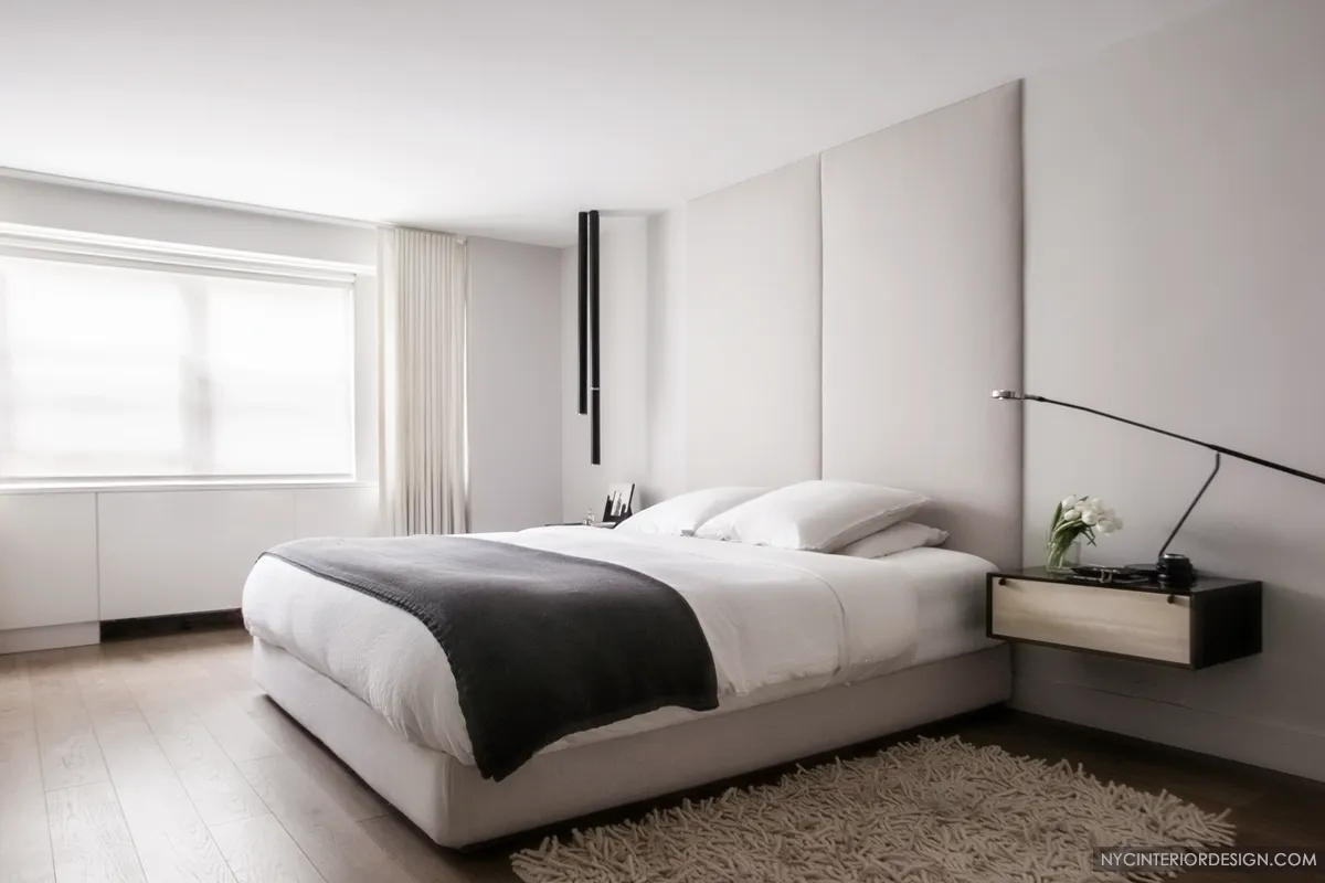 Upper east side apartment interior renovation master bedroom